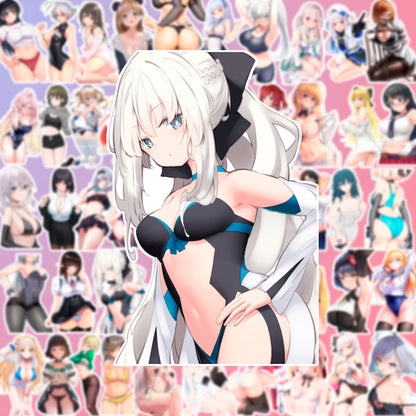 50 pcs Cute Anime Sticker Pack