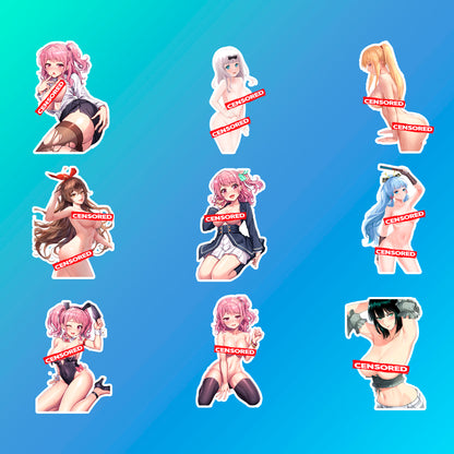 50 pcs Sexy Anime Sticker Pack