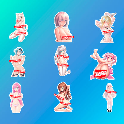 50 pcs Sexy Anime Sticker Pack