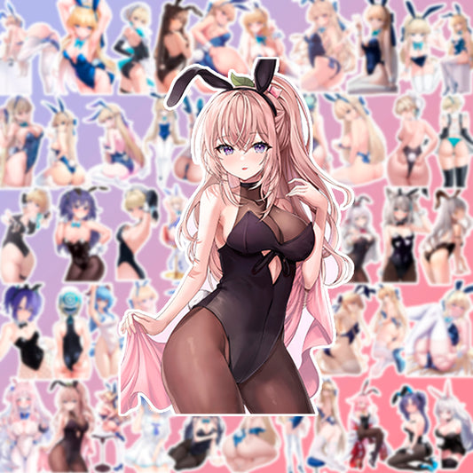 50 pcs Cute Anime Sticker Pack