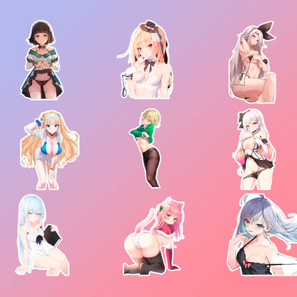 50 pcs Cute Anime Sticker Pack
