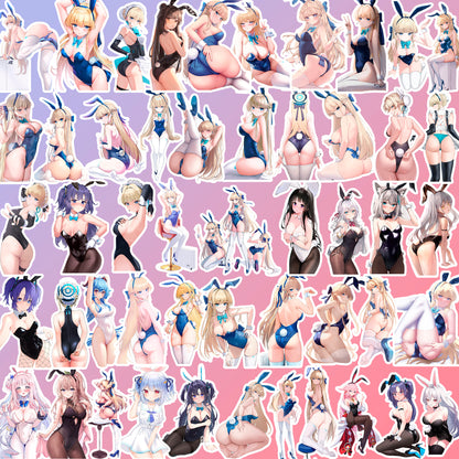 50 pcs Cute Anime Sticker Pack