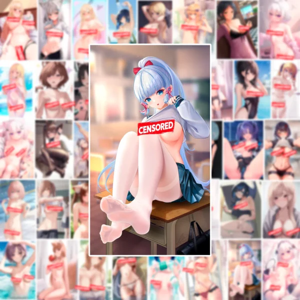 50 pcs Anime Sticker Pack - Image 4
