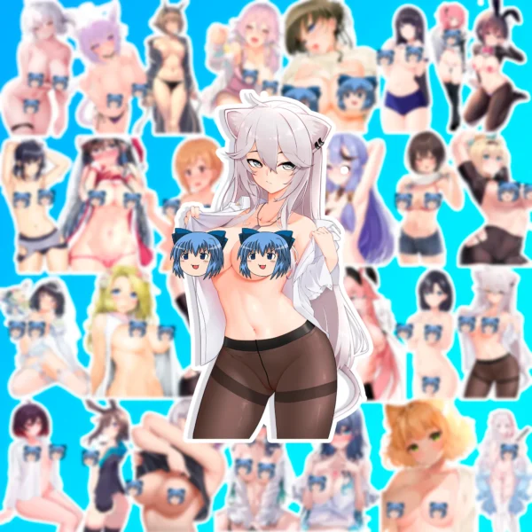 50 pcs Anime Sticker Pack