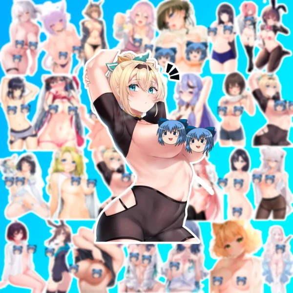 50 pcs Anime Sticker Pack - Image 3