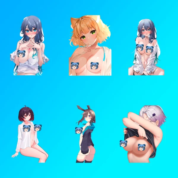 50 pcs Anime Sticker Pack - Image 6