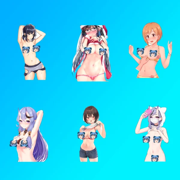 50 pcs Anime Sticker Pack - Image 5