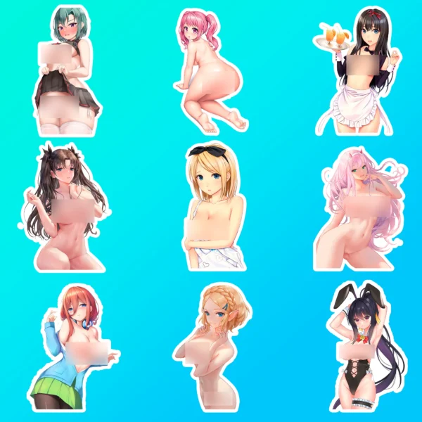 50 pcs Anime Sticker Pack - Image 8
