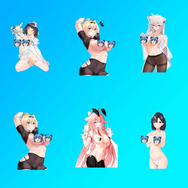 50 pcs Anime Sticker Pack - Image 7