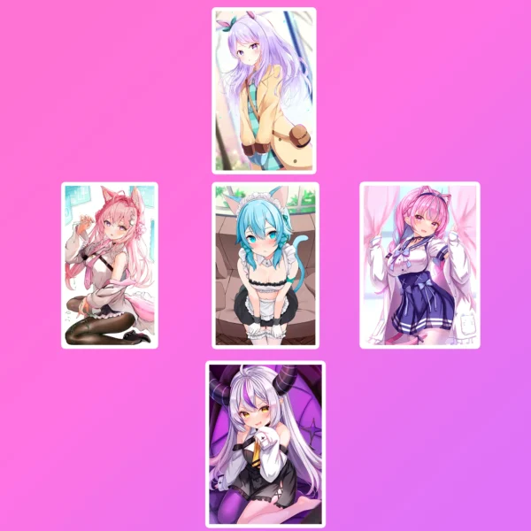 50 pcs Anime Sticker Pack - Image 7