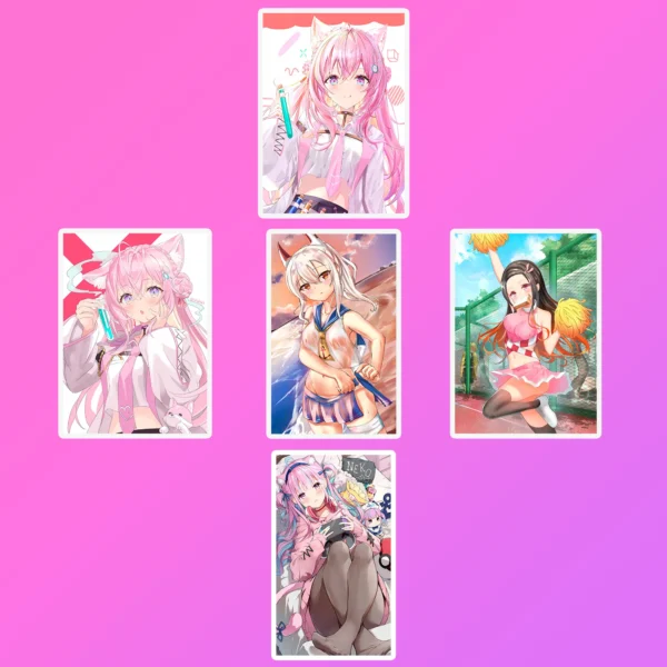 50 pcs Anime Sticker Pack - Image 8