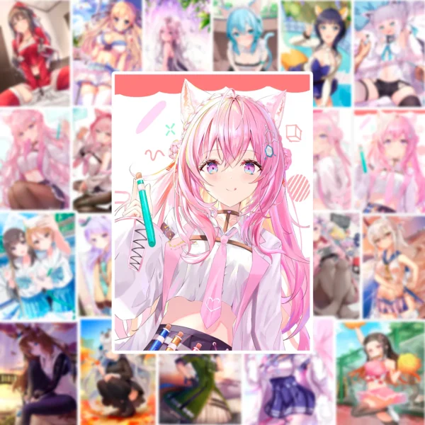 50 pcs Anime Sticker Pack - Image 4