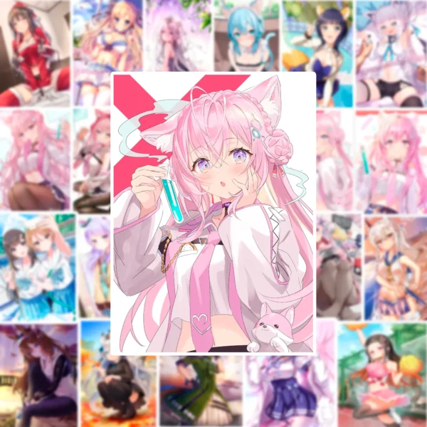 50 pcs Anime Sticker Pack - Image 3
