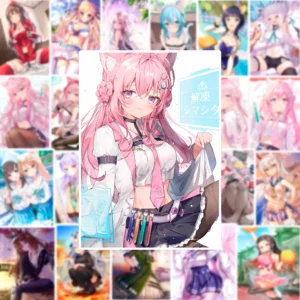 50 pcs Anime Sticker Pack
